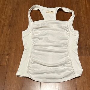 We The Free White Tank Top